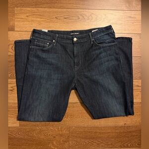 Mavi Men's Matt Relaxed Fit Straight Leg Dark Wash Denim Jeans 40x32